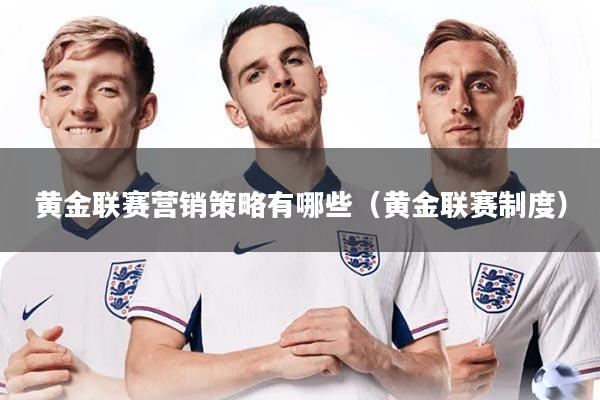 黄金联赛营销策略有哪些（黄金联赛制度）